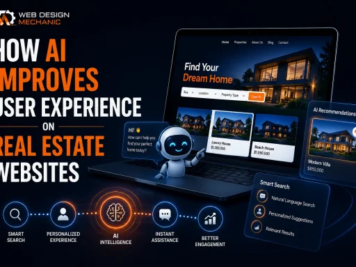 how ai improves user experience on real estate websites